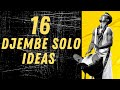 16 Djembe Solo Ideias