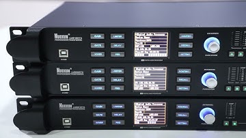 Nuoxun DSP Audio Processor , digital loudspeaker management system for the fixed sound installation