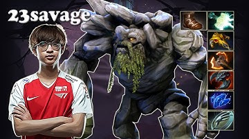 23savage - Tiny Safelane vs iceiceice Naga Siren | Dota 2 7.31b Gameplay
