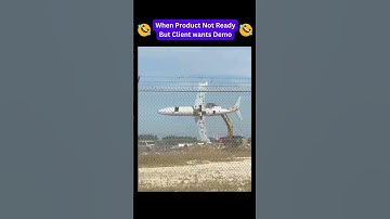 When Product Not Ready but Client wants Demo!!!😂😂😂