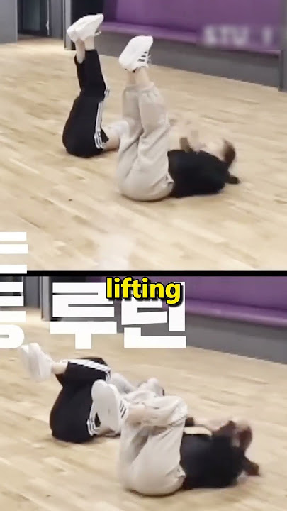 BABYMONSTER Ahyeon's Secret to Her Toned Abs #babymonster #ahyeon