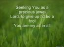 You are My All in All