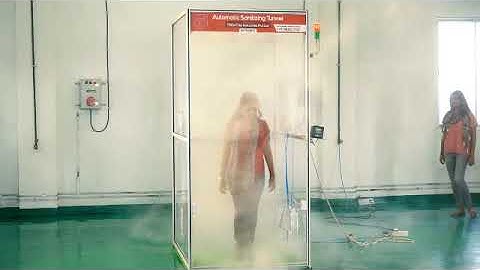 Full Body Automatic Sanitizing Tunnel