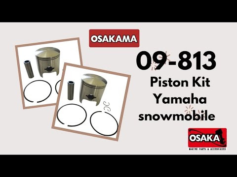 Yamaha Snowmobile Piston Kit OEM: 09-813