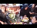 مویه و زاری رفقا و دوستان پارسا رضا دوست از کشته شدگان اعتراضات اخیر در شهر جدید هشتگرد