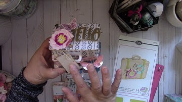 Crate Paper Here + There ~ Stacked Suitcases