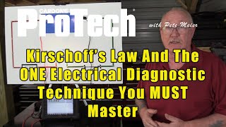 CARDONE PROTECH #3:  Kirschoff's Law And The ONE Electrical Diagnostic Technique You MUST Master