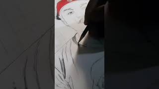 This is hand drawn art not Ai generated 👀✍🏾. #beginnerarttips #artsbyobizze #tutorialyoutube