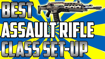 Black Ops 2 Best Assault Rifle Class Set-Up! "Best Gun"