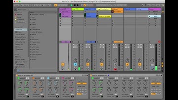 Korg NTS-1 maxforlive MIDI CC sequencer demo
