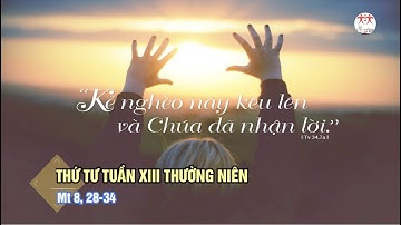 Suy niệm Lời Chúa | Thứ Tư tuần XIII Thường Niên | Mt 8, 28-34 | Lm Ant. Nguyễn Cao Siêu SJ