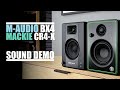 Mackie cr4x  vs  maudio bx4    sound demo