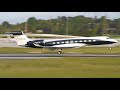 4K | Gulfstream RUSH ! G700, G500 & G650ER landing at Geneva/GVA/LSGG for EBACE22