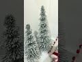 Raz 16.5" Sage Green Snowy Spiral Sisal Trees Christmas Decorations 4623370