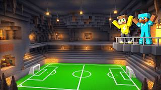 Geheim Voetbalveld Maken In Minecraft (Survival)