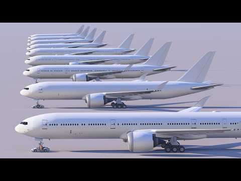 Every Boeing 777 Variant Explained (3D)