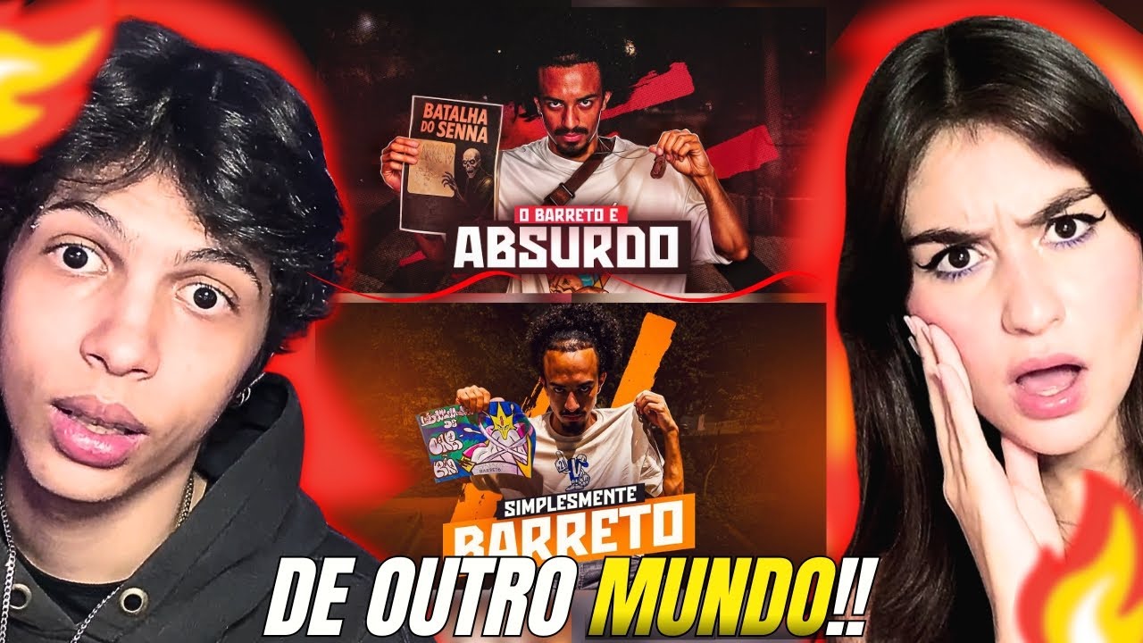 (NOSSO FAVORITO??) 2 EM 1 | O BARRETO DESTRUIU no UNDERGROUND! ❌ - REACT VT e LELE