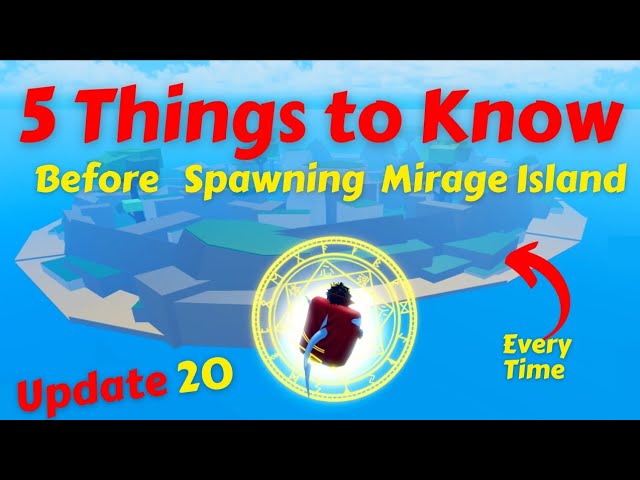 How to Get Mirage Island Blox Fruits Update 20 : r/GameGuidesGN