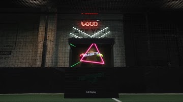 LG Transparent OLED Signage - See the Unseen (Sports, Retail)