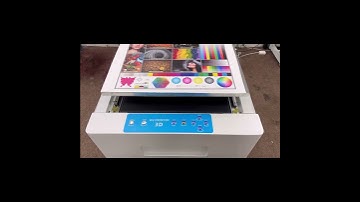 UV Flatbed Printer can absorb paper to make it flat so that will print smoothly
