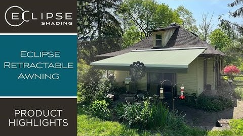 Eclipse Retractable Awning | Product Highlights | Eclipse Shading