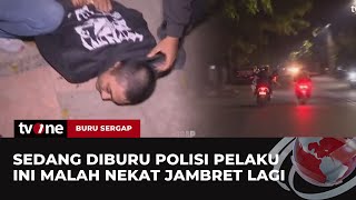 Detik-detik Menegangkan Polisi Kejar Pelaku yang Sedang Menjambret | tvOne