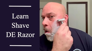 Learn to Shave with a DE Razor