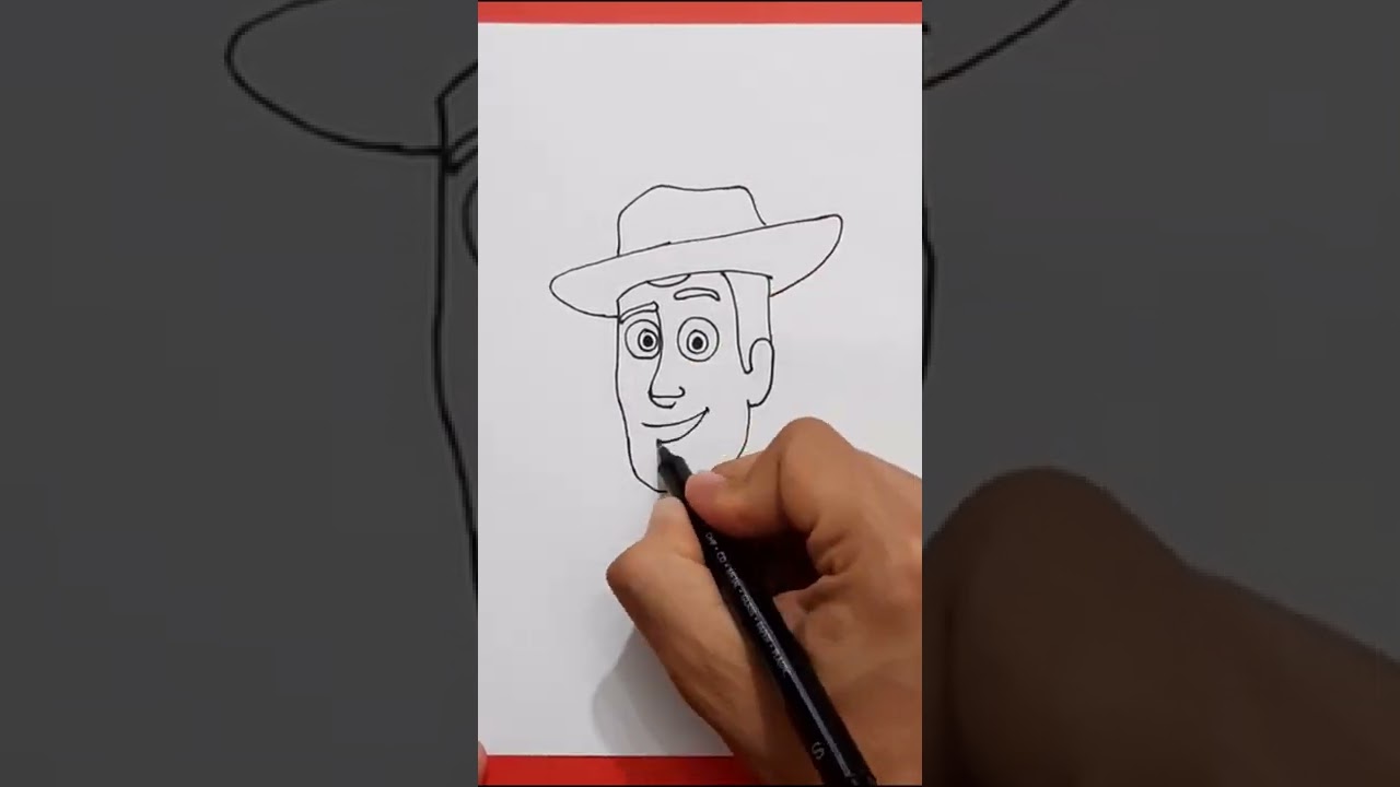 Рисование Вуди | Игрушечная история 🥰 
