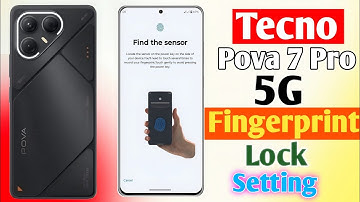 How To Tecno Pova 7 Pro 5G Fingerprint Lock Setting || Tecno Lj8 Finger Lock Setting || 2025