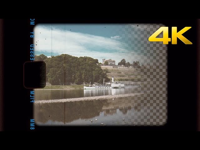 Super 8mm Film Strip Black and White Vid, Stock Video