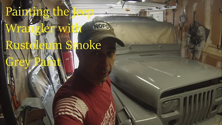 Jeep Wrangler Rustoleum Paint Smoke Grey 1989 YJ