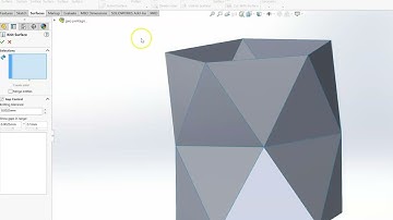 Solidworks 101: Making a solid from a 3d sketch