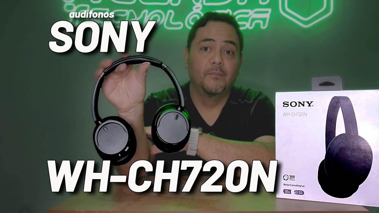 Auriculares inalámbricos  Sony WH-CH720NW, Cancelación ruido (Noise  Cancelling), 35h, Carga Rápida, Con Asistente, Bluetooth, De Diadema, ANC,  Blanco