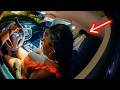 Crashed Into a Wall, Passed Out at the Wheel — and Fast Food Scattered Everywhere