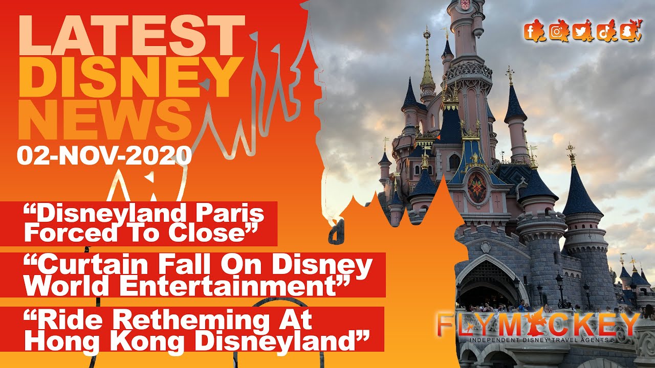 DisneyNews Disneyland Paris Closed & Walt Disney World Ends Some