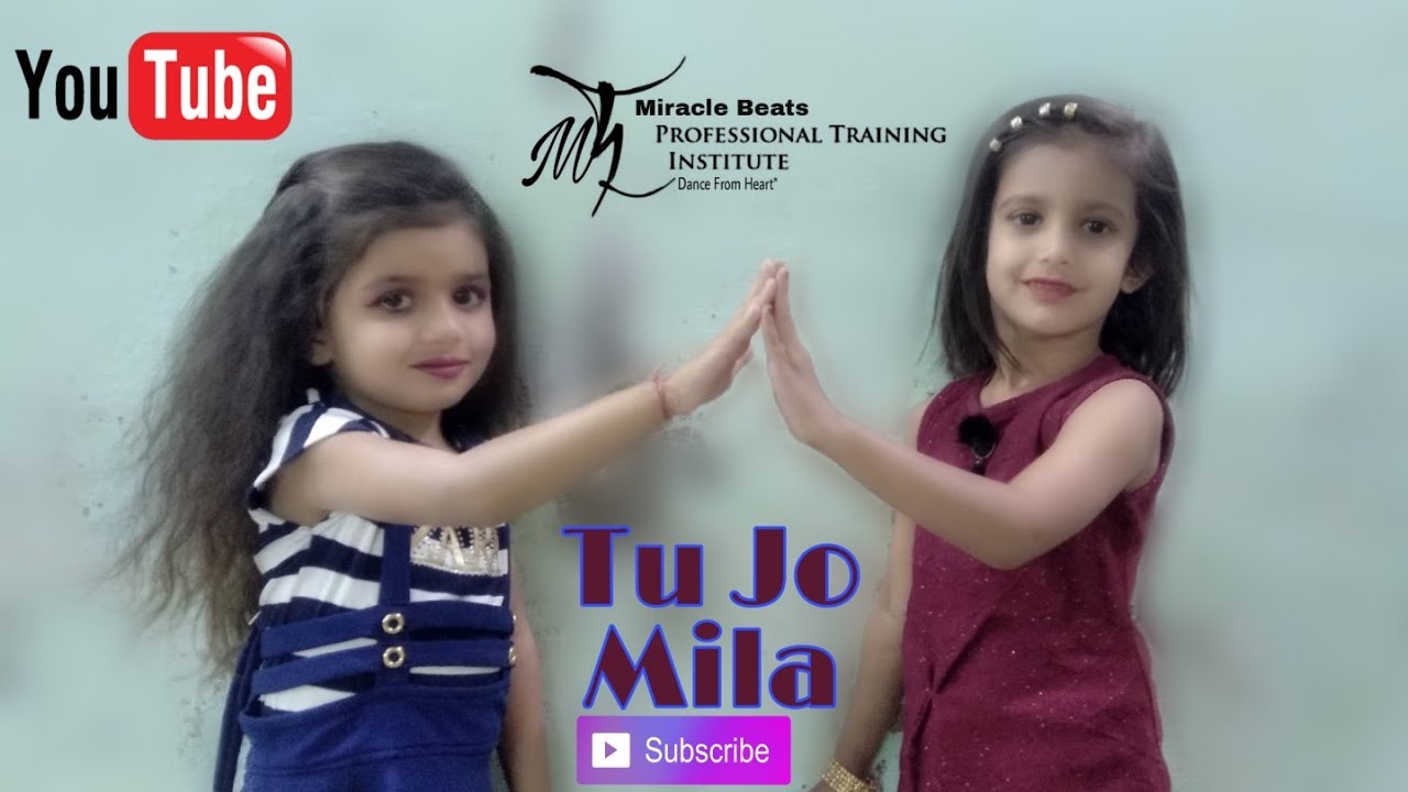 Cute kids dance  Tu jo mila choregraphy  Miracle beats dance academy