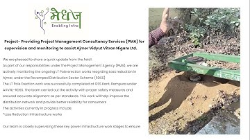 PMA for supervision and monitoring to Ajmer Vidyut Vitran Nigam Ltd. quick update from the field!