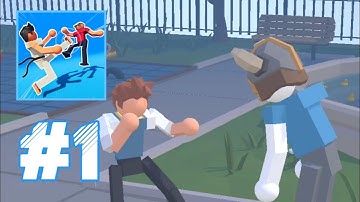 Ragdoll Fighter - Gameplay Walkthrough Part 1 - Tutorial Level 1-20 (Android Gameplay)