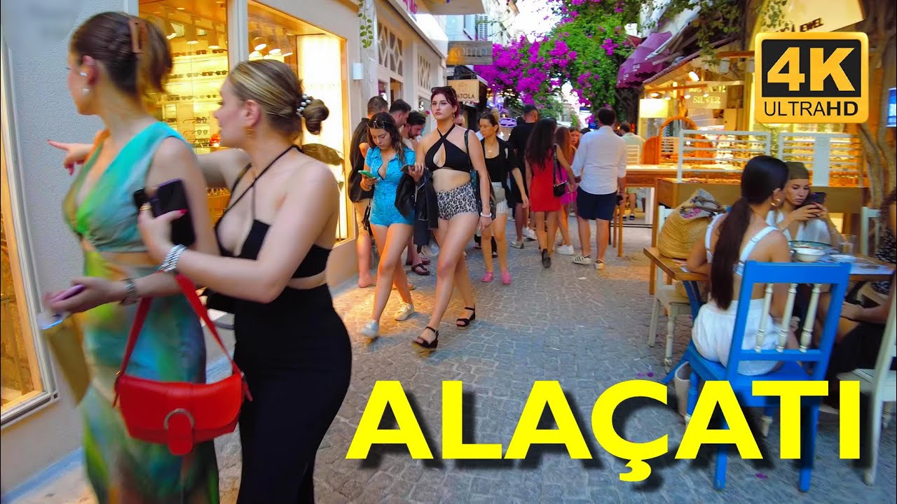 Alaçatı Uncovered : A Magical Alaçatı Walking Tour 4K Ultra HD | Çeşme Alaçatı İzmir, Turkey