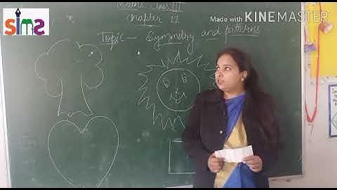 Class-3 Subject- Maths. Chapter-11  Symmetry and Patterns