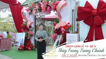 TRỌN GÓI LỄ VU QUY 50 MÂM CÁI RĂNG CẦN THƠ #cuoihoitrongoi #nauan #viralvideo   #nauanngochuyen