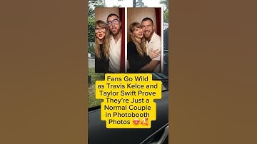 Taylor Swift, Travis Kelce Go Viral in Photobooth #taylorswift #short #traviskelce #shorts