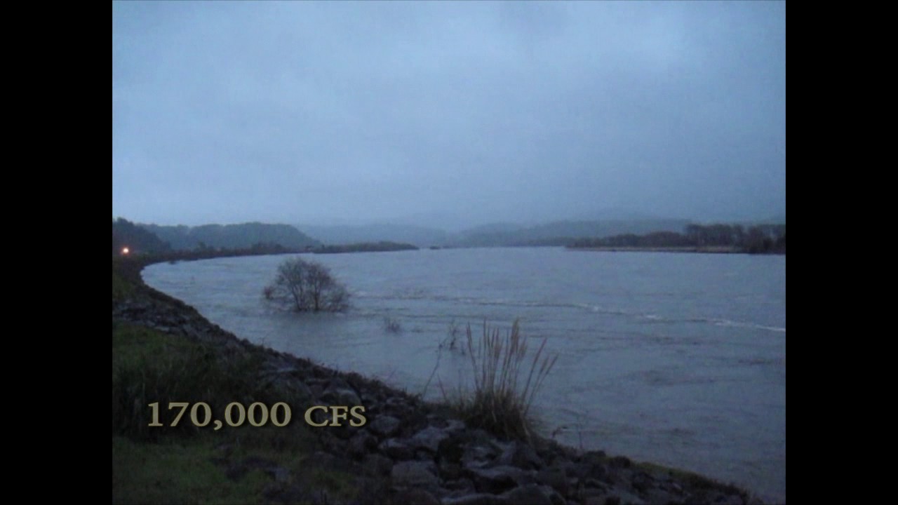 2017 California Flood Eel River Progression in Fortuna YouTube
