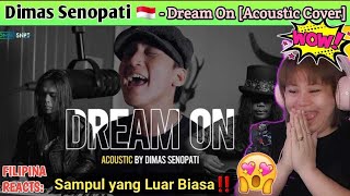 Dimas Senopati - Dream On By Aerosmith (Acoustic Cover) | Filipina Reacts