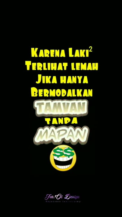 Story WA 'Laki² lemah jika bermodalkan Tamvan' || lagu DJ LAGI TAMVAN #storyinstagram #storywhatsapp