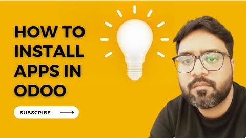 How to Install Apps in Odoo