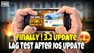 Finally!😍 3.2 Update is Here | PUBG TEST | iPhone Se 2020 LAG Test After 17.5 Update | PUBG Mobile❤️