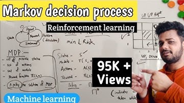 Markov decision process in machine learning | Reinforcement learning | Lec-31 | Machine Learning