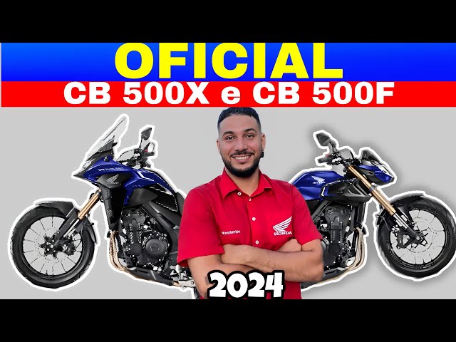 FOTOS: Honda CB 500X e CB 500F 2024: novas cores para a crossover e naked  favoritas dos brasileiros – MOTOMUNDO