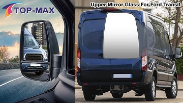 Passenger Side Mirror Glass Replacement for Ford Transit 150 250 350 MK8 2014-2023